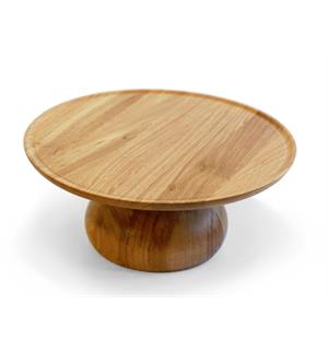 Kakefat/stettefat M Ø:320mm H:136mm Eik 